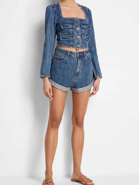 Self Portrait Denim Jacket